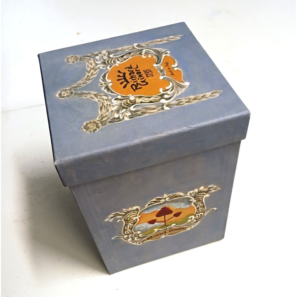 Richard Ginori Italy Gift Storage empty Box for Vintage Porcelain 17x17x23.5cm
